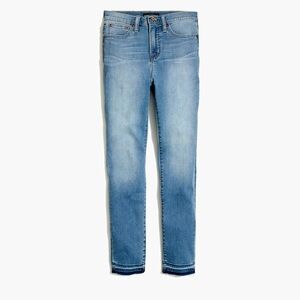 J crew skinny jeans size 26 light wash EUC